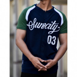 Navy Blue and Green Suncity...