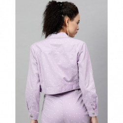 9 Women Lavender Solid...